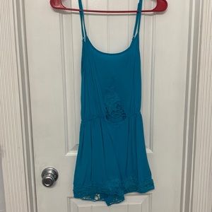 Blue romper